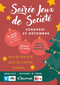 Soirée jeux de société !