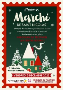 Marché de Saint Nicolas & Parcours du Téléthon 🎄