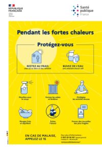 PRÉVENTION FORTES CHALEURS !