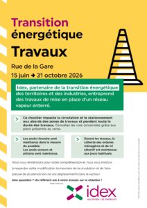 ⚠️ TRAVAUX POUR LA TRANSITION ÉNERGÉTIQUE ⚒️